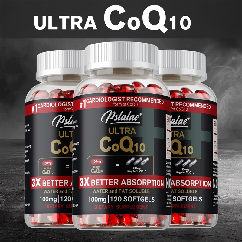 Health Wellness Gifts - 120 Coenzyme Q10 Capsules Provide Energy