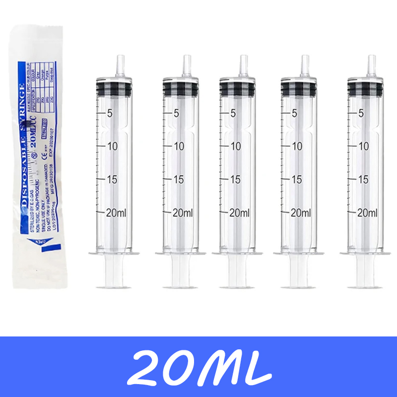 Health Wellness Gifts - Individually Packed No Needle 20ml Plastic