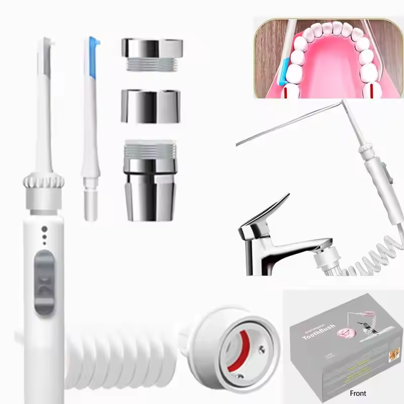 Oral Irrigator Flosser - Water Dental Flosser Faucet Oral Irrigator