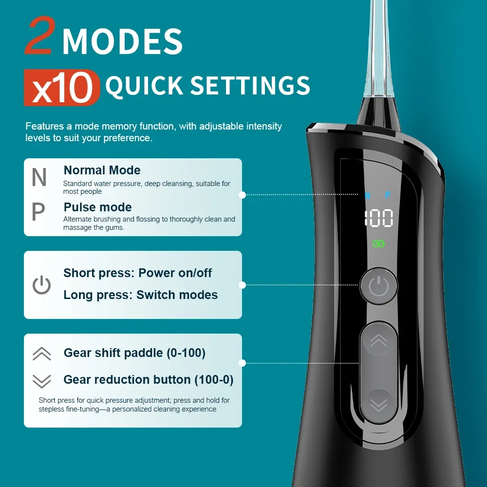 Oral Irrigator Dental Water Je - Oral Irrigator Flosser review and price