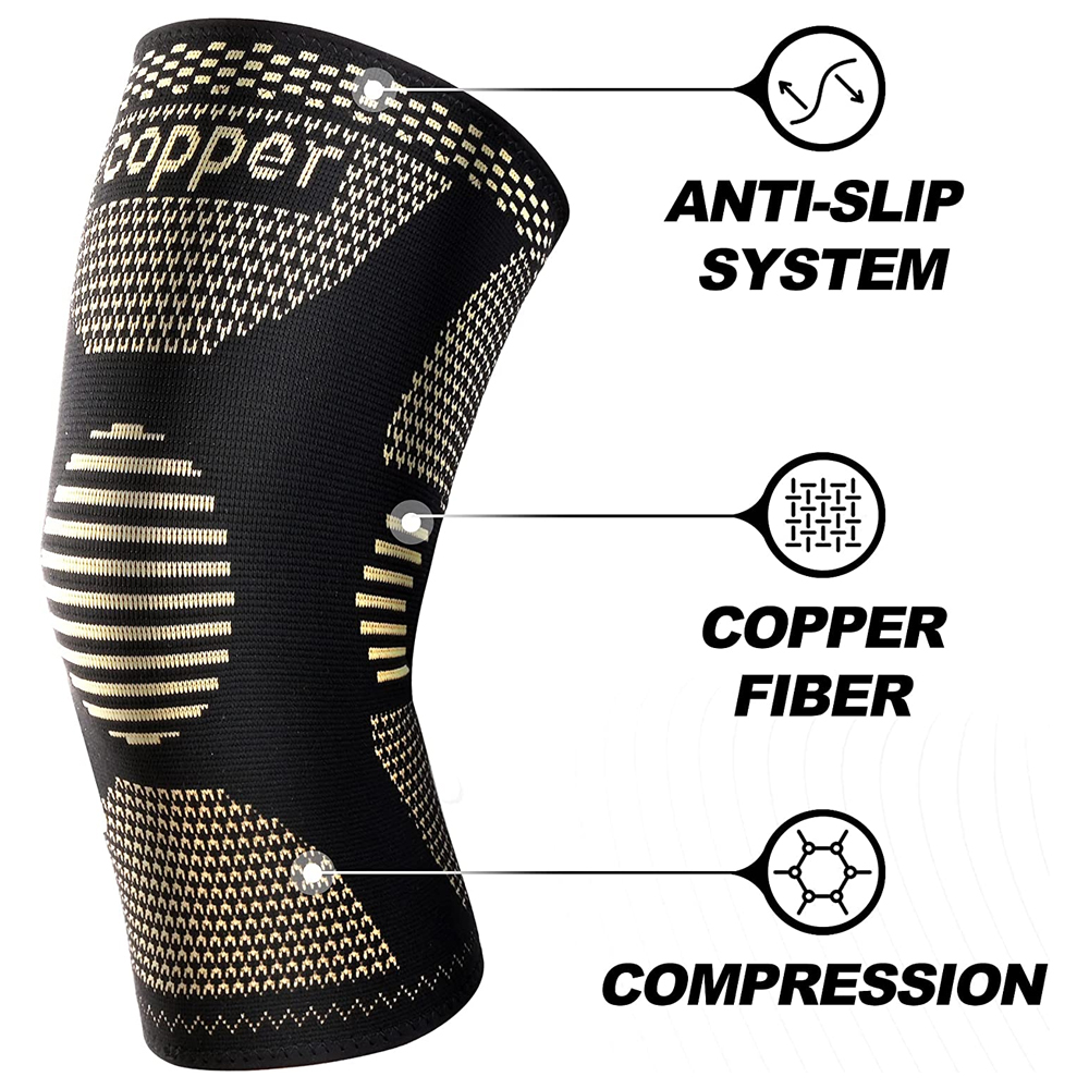 2Pcs Copper Knee Brace for Art - Compression Knee Sleeve review and price
