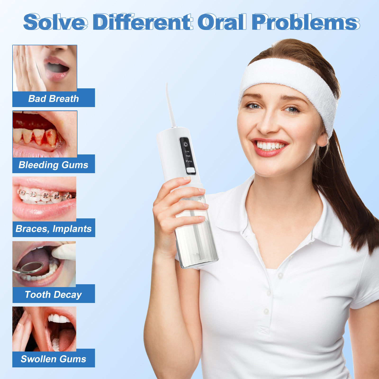 Portable Water Flossers for Te - Oral Irrigator Flosser review and price