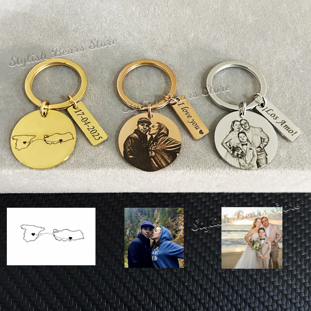 Laser Engraved Custom Photo Ke - Health Wellness Gifts review and price