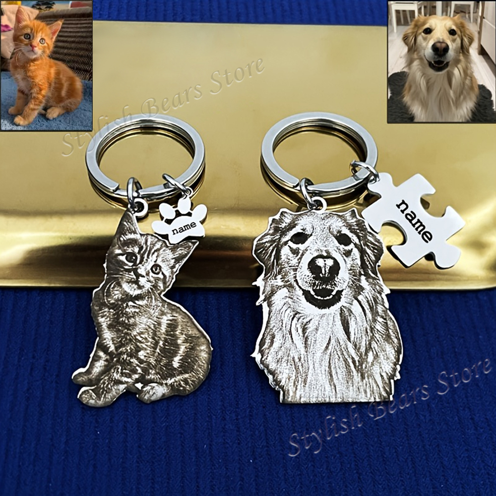 Custom Picture Keyring Pet Nam - Health Wellness Gifts review and price
