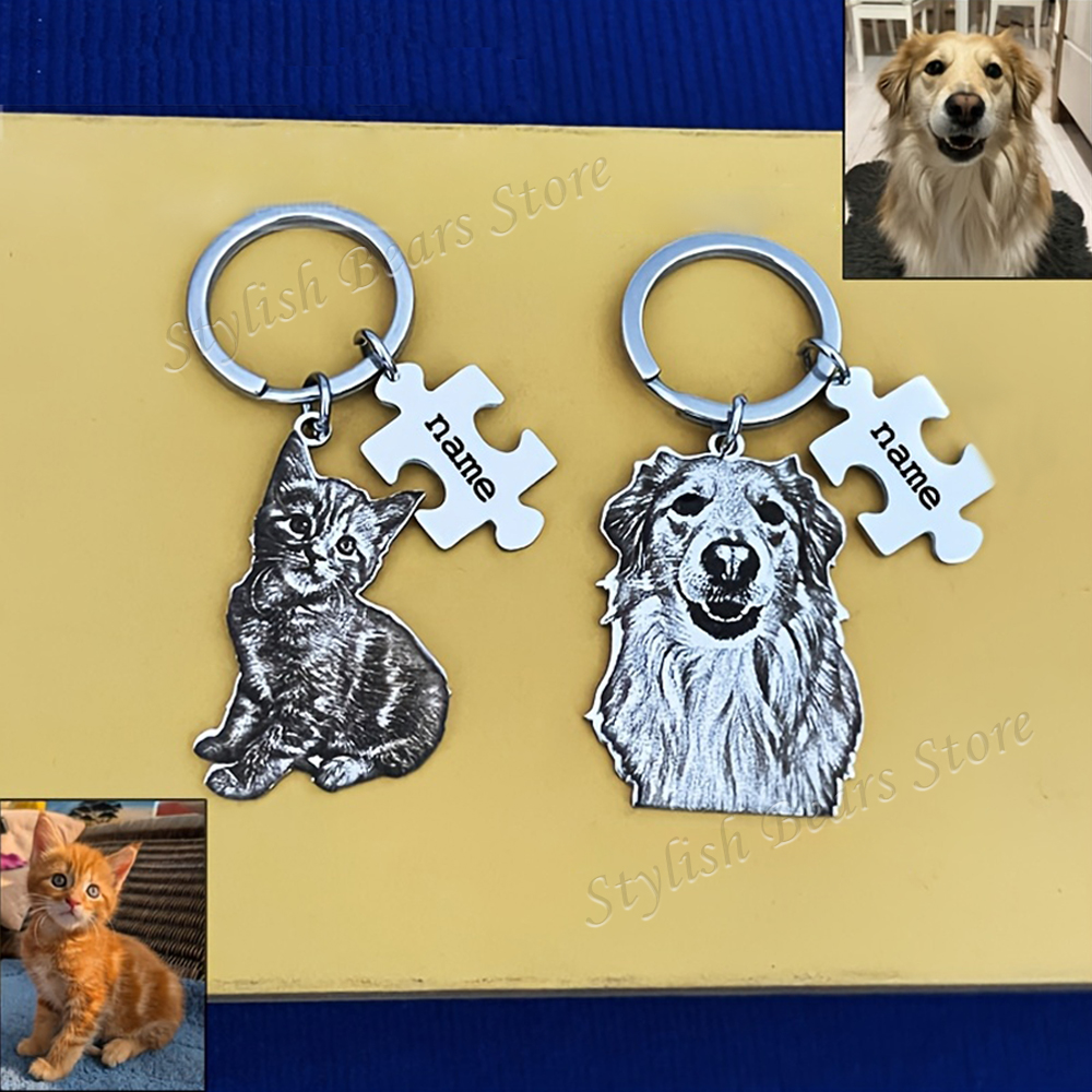 Custom Picture Keyring Pet Nam - Health Wellness Gifts review and price