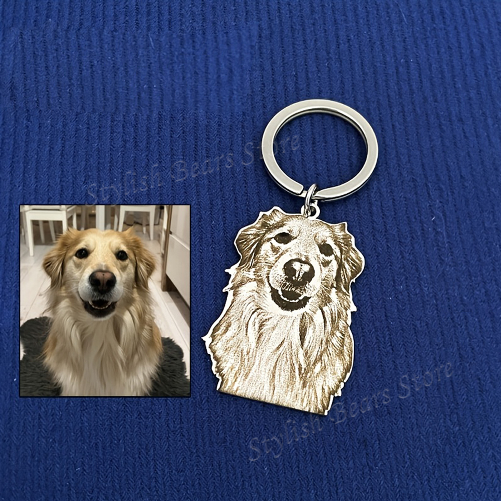 Custom Picture Keyring Pet Nam - Health Wellness Gifts review and price