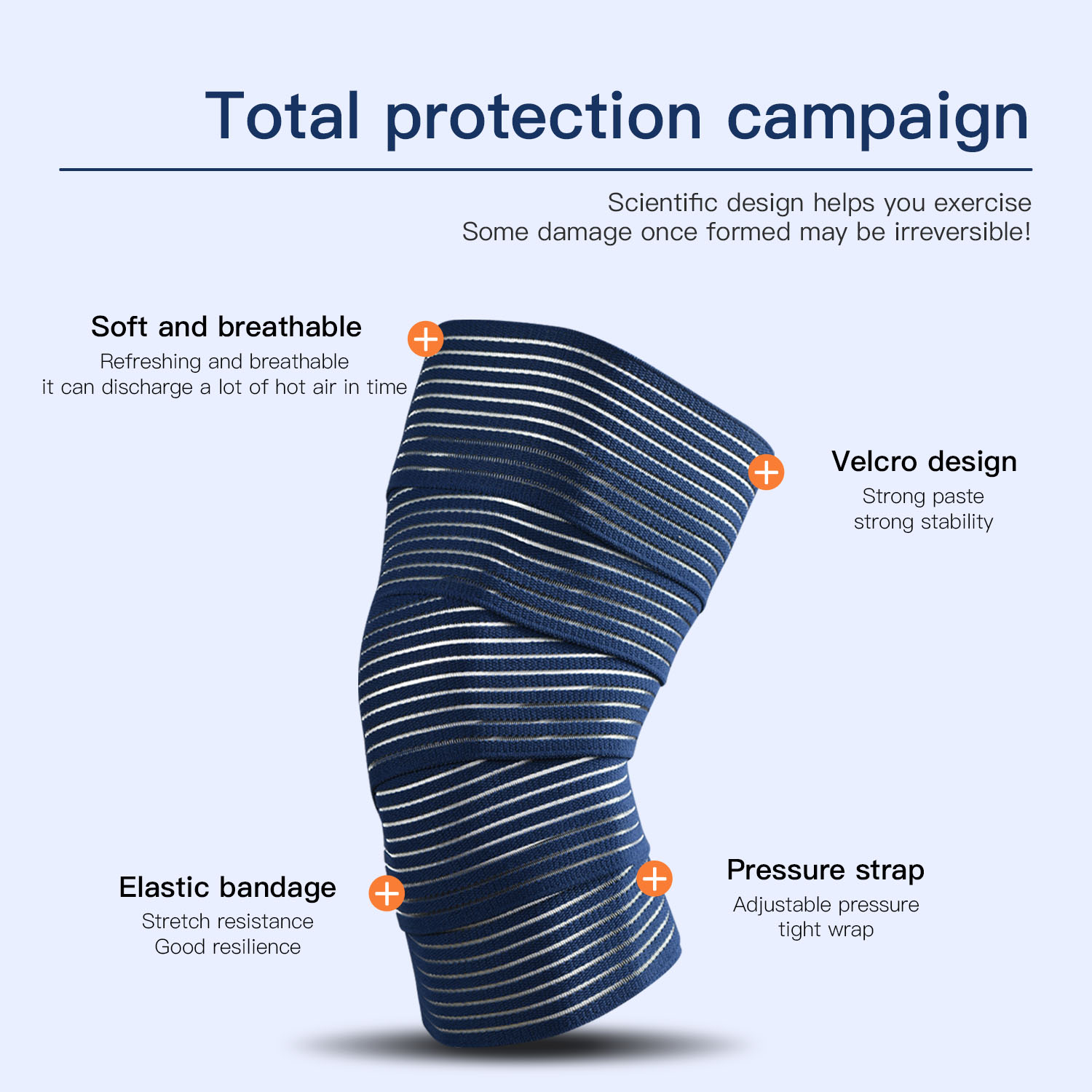 1 PC Tape Compression Bandage  - Compression Knee Sleeve review and price