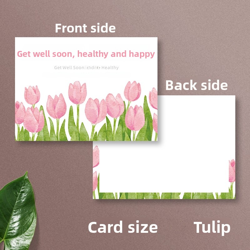 Get Well Soon Flower Bouquet C - Health Wellness Card review and price