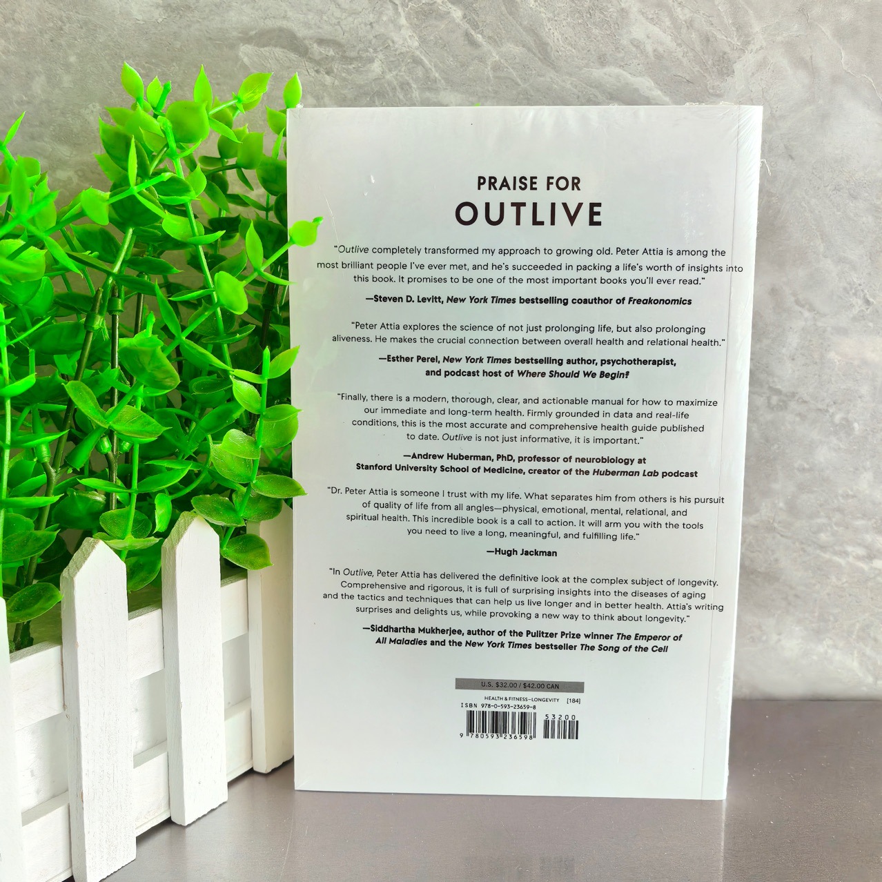 Outlive The Science and Art of - Health Wellness Longevity review and price