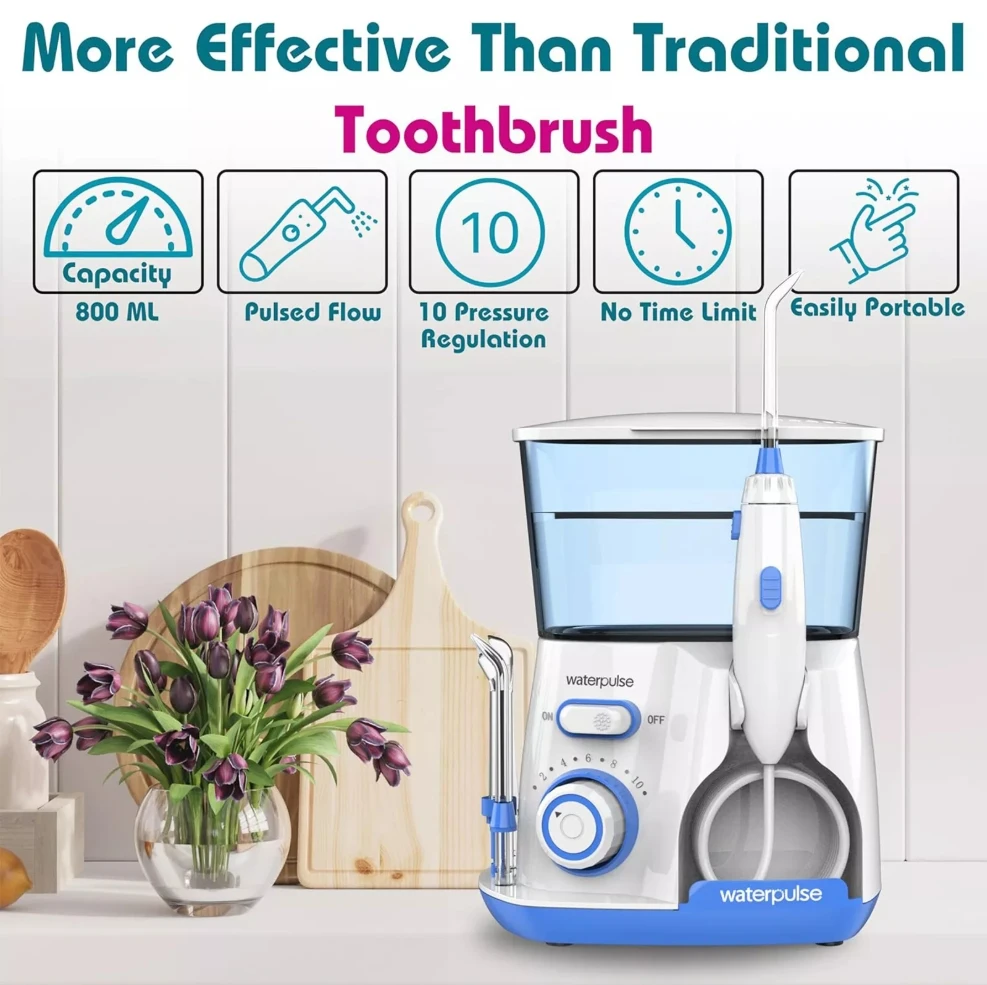 Waterpulse V300 Electric Water - Oral Irrigator Flosser review and price