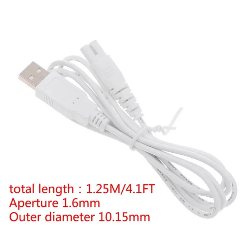 White USB Cable Charging Line  - Oral Irrigator Flosser review and price
