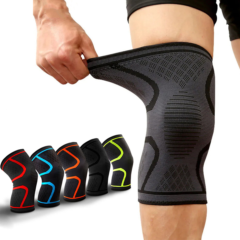1PC Men Fitness Running Cyclin - Compression Knee Sleeve review and price