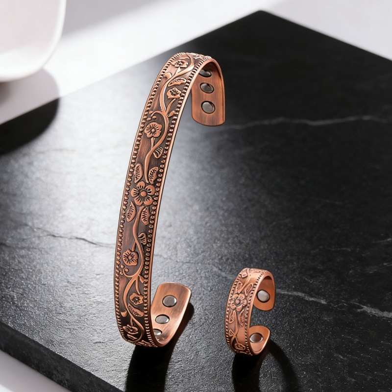Magnetic Copper Therapy Bracel - Health Wellness Gifts For Men review and price