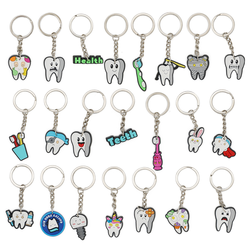 10pcs Teeth Keychain Teeth Hea - Health Wellness Gifts review and price