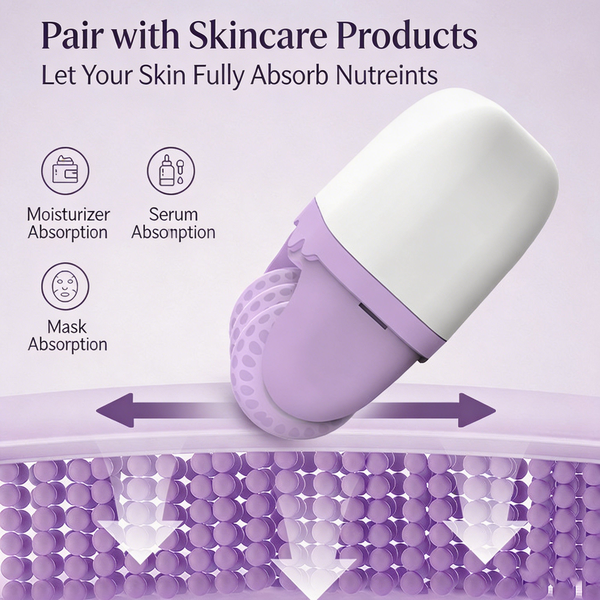 2-in-1 Cold Compress Massager  - Ice Roller Face Cold review and price